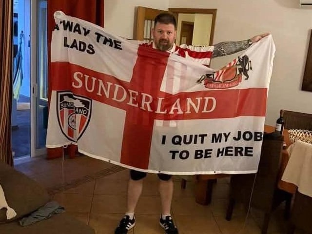John Davison shows up for his team in Portugal.