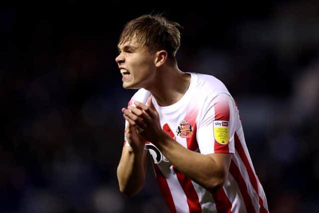 Sunderland defender Callum Doyle has posted a classy message to supporters on his Instagram (Photo by George Wood/Getty Images)