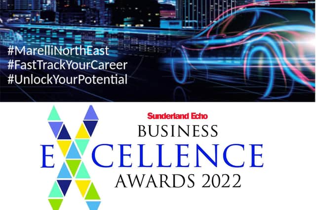 Marelli are one of the excellent sponsors of the Sunderland Echo Business Excellence Awards.
