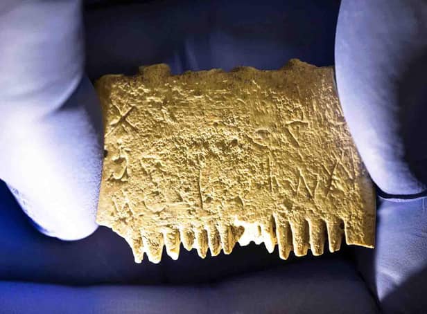 The oldest sentence ever found (photo: Getty Images)