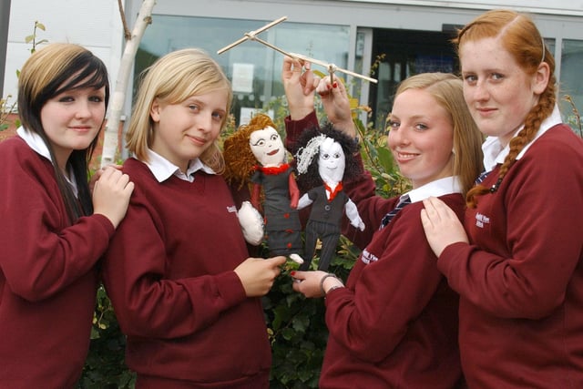 Sarah Cowling, Lisa Thompson, Emma Smith and Hollie Bowens were among the best puppet makers in the country when they won a top two place in the London College of Fashion puppet design competition 14 years ago.