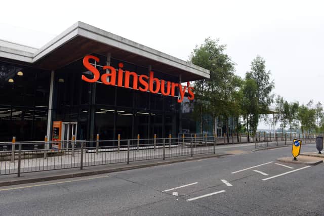 Sainsbury's in Southwick appeared to have some frozen products missing.