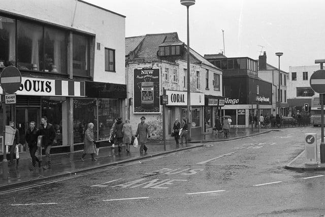 A cuppa and an ice cream float at Louis in Park Lane was once an integral part of city centre life and the popular family-run cafe only recently closed its doors. It's pictured here in December 1982, alongside the old ABC Cinema and Fino's night club.