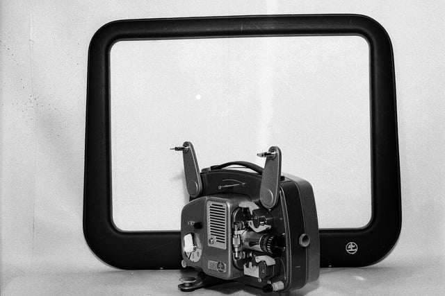 For budding Alfred Hitchcocks this cine camera would have been a welcome find in your Christmas stocking.