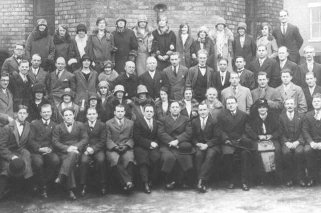 Group picture outside the chapel in 1929. Picture courtesy of Sheila Hughes.