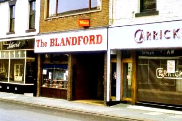 Blandford Street in 1967. Photo: Ron Lawson.