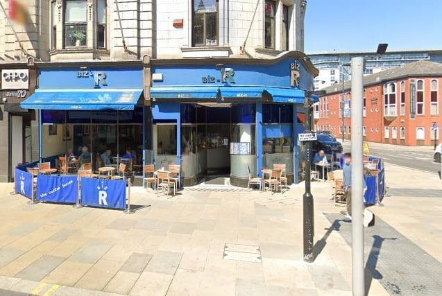 Biz-R can be found on the corner of High Street West and Bridge Street. It has a 4.6 rating from 207 Google reviews.