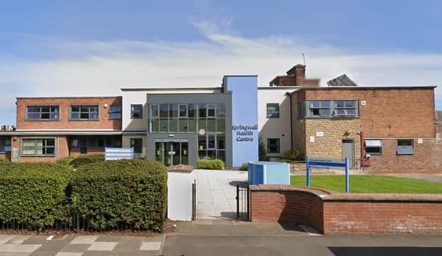 Springwell Health Centre, Sunderland. Picture: Google Maps