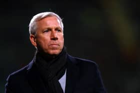 Alan Pardew in 2020 when he was in charge of Den Haag.