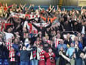 Sunderland fans at Sheffield Wednesday.