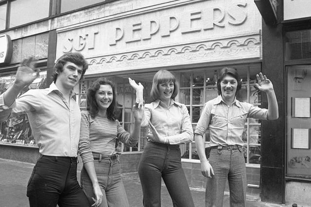 Keith Merritt and Hazel Luke were customers of Sgt Peppers in Maritime Place, pictured here in 1960s Sunderland. Picture: Sunderland Antiquarian Society.