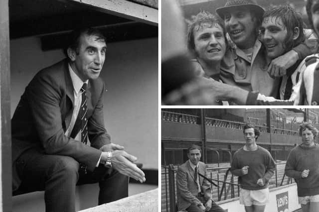 Bob Stokoe's managerial talents led Sunderland to glory in 1973. Here's a taster of the man in action.