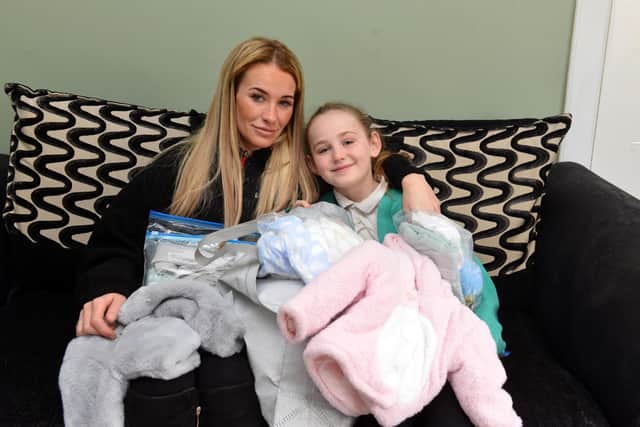 Youngster Kaiya Lowery, nine has spent her Christmas money savings on essential items for Ukraine families with the help of her mum Samantha Langley.