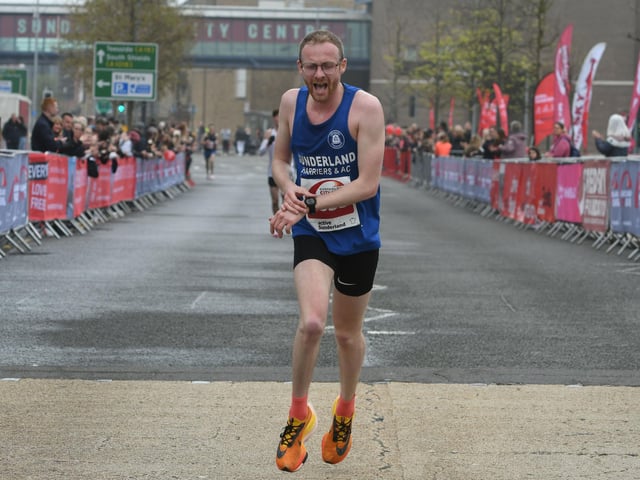Runner-up in the Sunderland City Runs 2023 10k race Jake Ridding