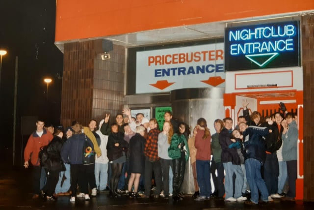 Remembers Macy's? This was the queue to get in, January 1993