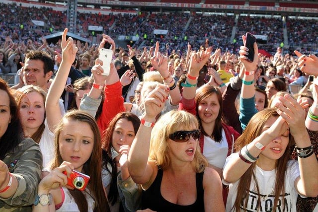 On June 22, 2013, 35,000 people packed into the Stadium of Light to watch acts such as Rita Ora, Little Mix, The Wanted, JLS, James Arthur and Amelia Lily for North East Live.