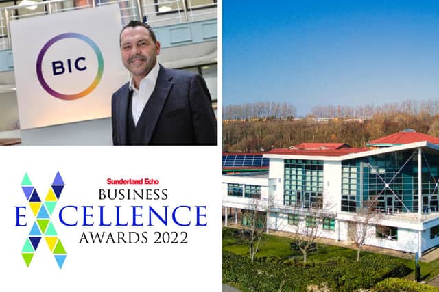 The North East BIC which is backing the Sunderland Echo Business Excellence Awards.