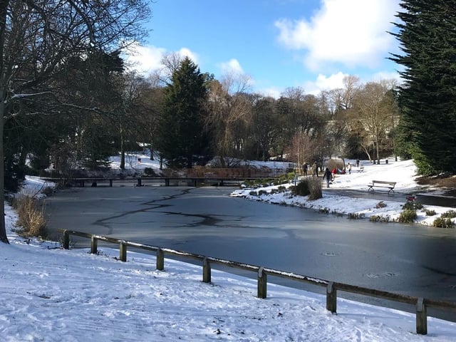 The land for Barnes Park was bought in 1904 by the Borough of Sunderland for £8,500. Work commenced on the site in 1907 and it was officially opened on 6 August 1909. The park underwent a major £3.6million revamp which was completed in 2011. Historic features, including the band stand, were restored as well as new adventure play areas created. It's the largest park in the city.