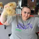Kennedie Crawford has raised £150 for shaving her head