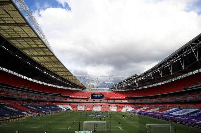 Wembley will be empty next month when Sunderland AFC face Tranmere Rovers. Photo: Getty Images.