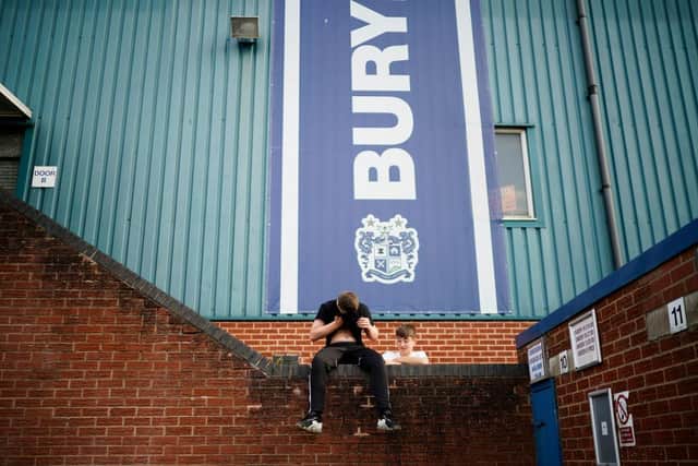 AFC Bury has emerged from the ashes of Bury FC - who were sadly expelled from the EFL in the summer