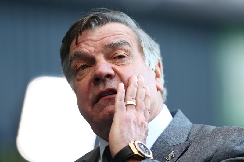Big Sam Allardyce's record of never being relegated is the proudest of his 30-year managerial career, but that could finally come to an end this season. They're currently eight points from safety.