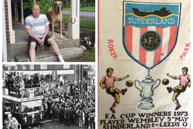 The 1973 Sunderland tea towel saga may be over.