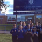 Children at South Hylton Primary Academy give the thumbs up to their recent good judgement by Ofsted.