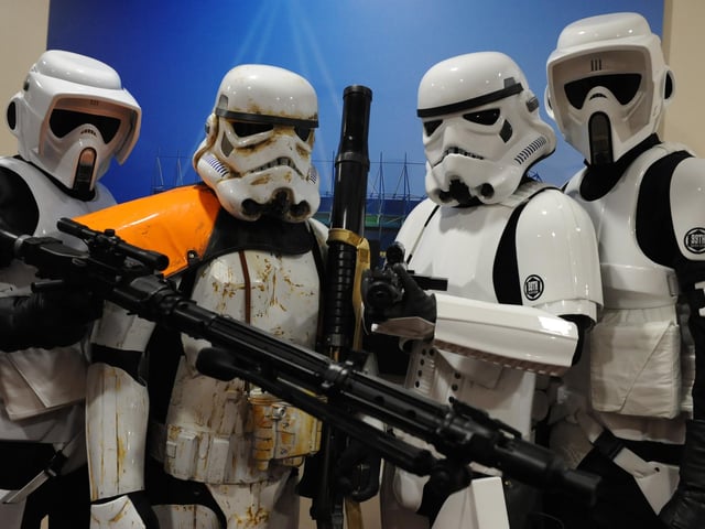 Another scene from the Kingcon Comic Convention 6 years ago.