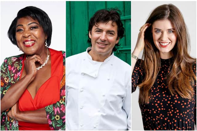 Rustie Lee, Jean Christophe Novelli and Alice Fevronia are taking part in the festival.