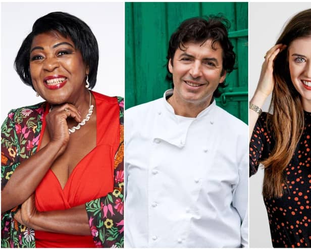 Rustie Lee, Jean Christophe Novelli and Alice Fevronia are taking part in the festival.