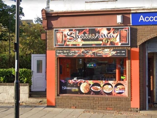 Shawarma Grill on Chester Road has been awarded a three star food hygiene rating according to the Food Standards Agency. Photo: Google Maps.