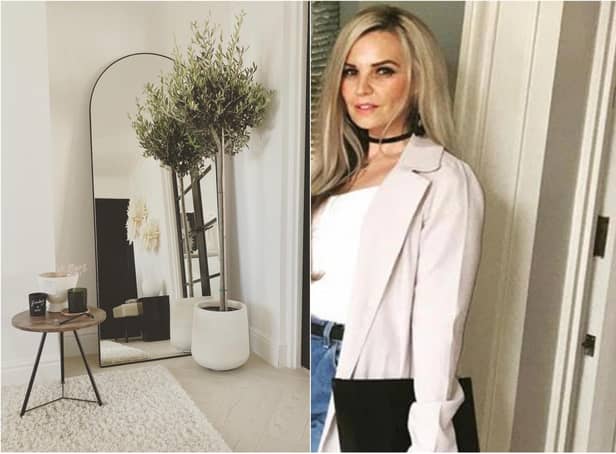 Leanne Elliott-Ramsey, 40, has 5,000 followers on her interior design led instagram account. She shared this picture of her 'bargain' Olive Tree from Home Bargains .