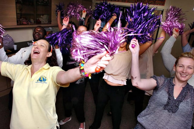 Laughter Yoga Leader Deborah Doyle, left, was pictured with members of a class at the Chase Community Centre in 2011. Recognise anyone?