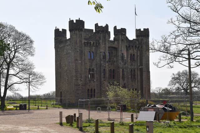 Hylton Castle, historic home of the Hylton/Hilton family, who are heavily implicated in the British slave trade. Picture by Frank Reid.