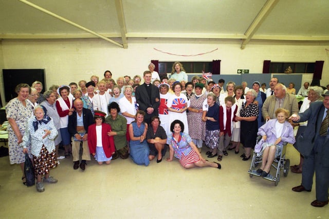 A VJ Day anniversary party at the East End Community Centre in 1995. Can you spot someone you know?
