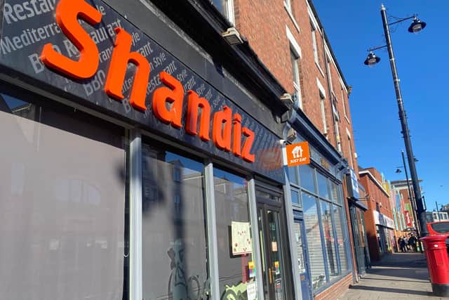 Shandiz in Vine Place, in  Sunderland city centre