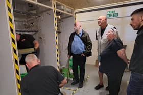 Gentoo tenants were given vital fire safety training.