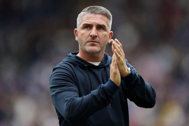 Preston boss Ryan Lowe. (Photo by Charlotte Tattersall/Getty Images)