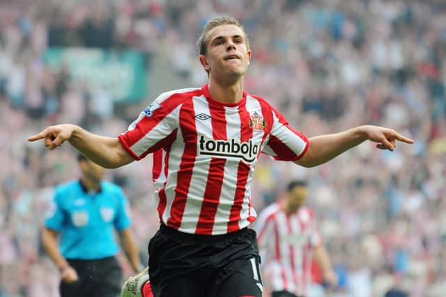 Jordan Henderson, seen here playing for the club he still loves, is a credit to this city.