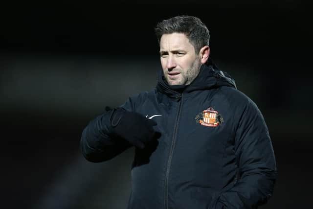 Sunderland manager Lee Johnson (Photo by Pete Norton/Getty Images)