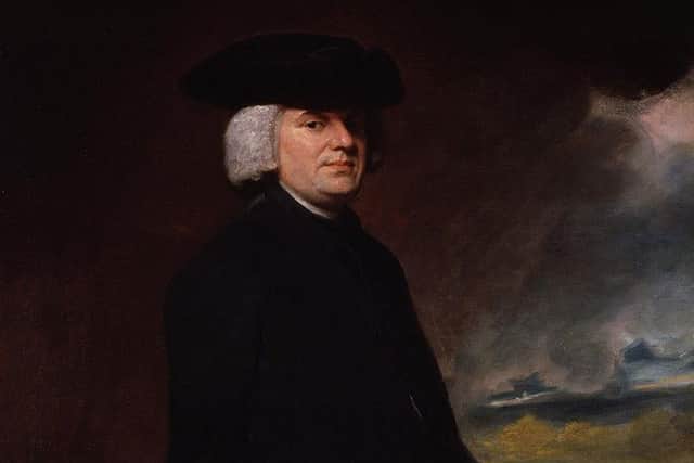 WIlliam Paley, 1743-1805. The laugh-a-minute Sunderland philosopher annoys atheists to this day.