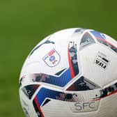 View of the EFL Puma match ball