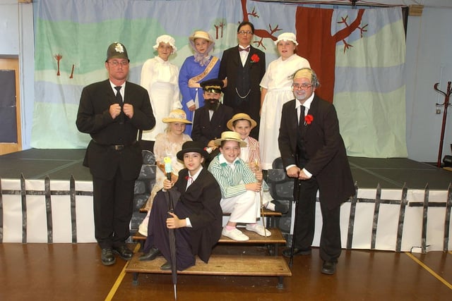 Pupils, parents and teachers joined forces to put on a production of Mary Poppins 16 years ago. Were you among them?