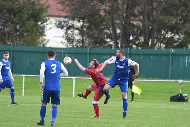 Action from FC Hartlepool's win over Horden CW.