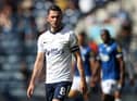 PRESTON, ENGLAND - AUGUST 20: Alan Browne of Preston North End during the Sky Bet Championship between Preston North End and Watford at Deepdale on August 20, 2022 in Preston, England. (Photo by Jan Kruger/Getty Images)