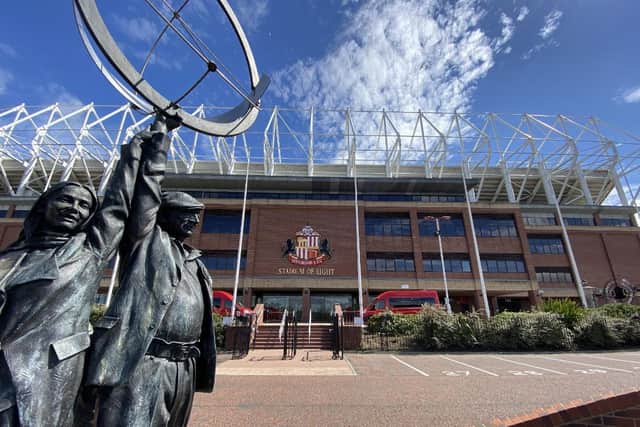 The services will be held in the yellow car park of the Stadium of Light, which is the nearest one to the banks of the River Wear and looks on to the front of the ground.