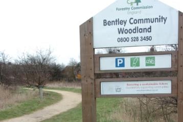 Caitlan Taylor Andrew suggested  Bentley Community Woodland.