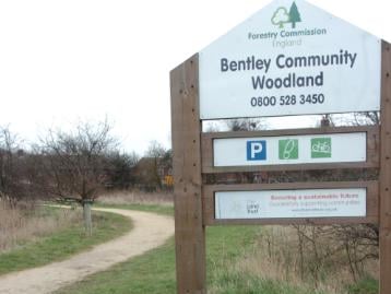Caitlan Taylor Andrew suggested Bentley Community Woodland.