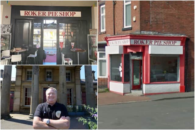The signs from Roker Pie Shop are now on show inside the Fans' Museum after the new owners of the shop gifted them to Michael Ganley as they relaunched it as Sarnies & Sundaes. Photos of the shop copyright of Google Maps.
